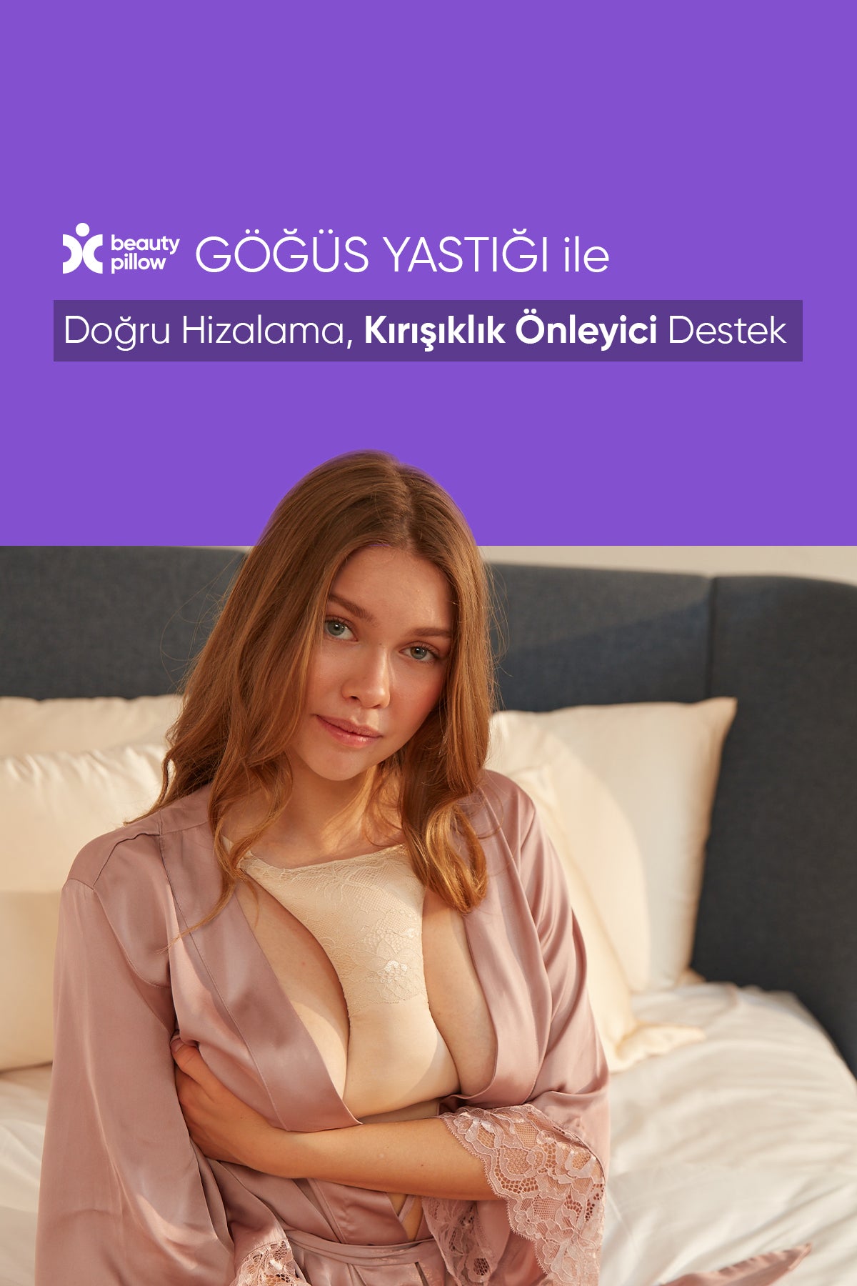 Göğüs Arası Dekolte Bölgesi Kırışıklık Önleyici Sütyen Yastık